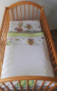 Povlečení do postýlky Kaspo zviřátka+mantinel 